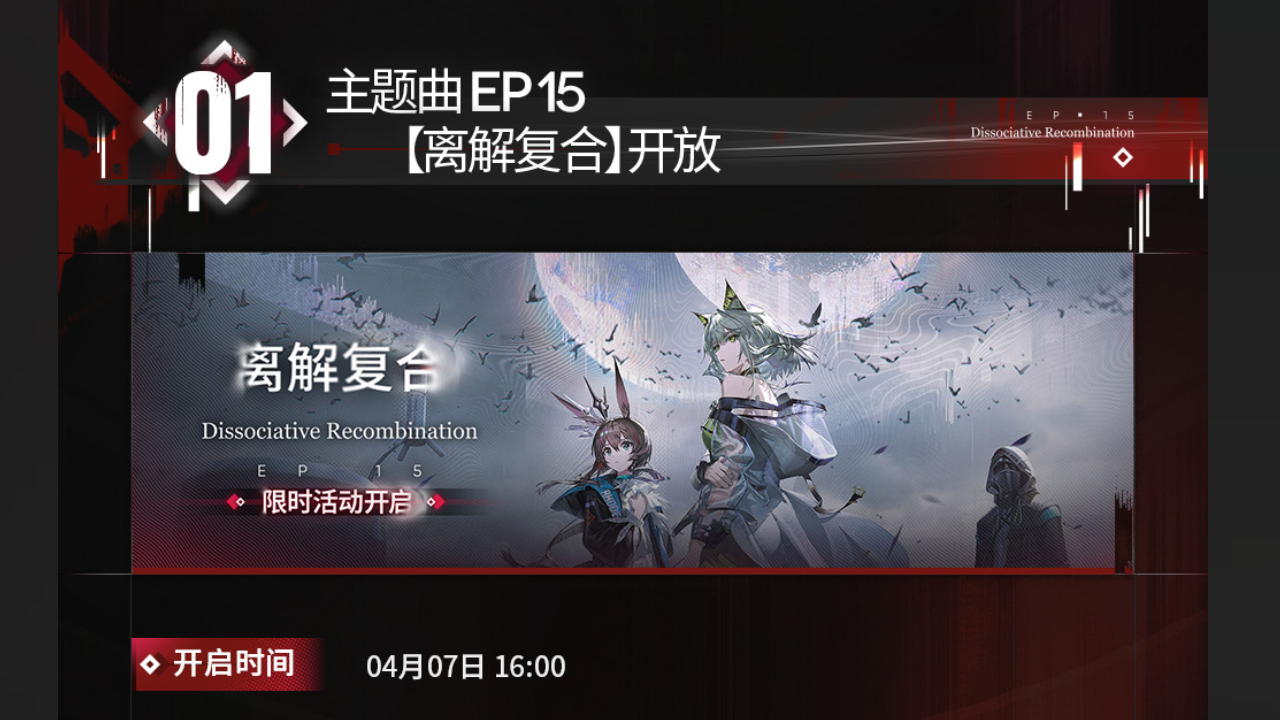主题曲EP15【离解复合】开放