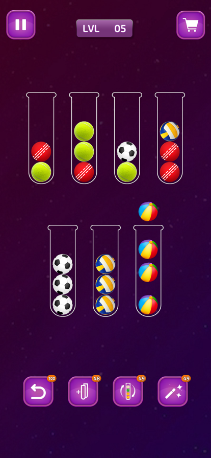 Ball Magic Sorting Game游戏截图