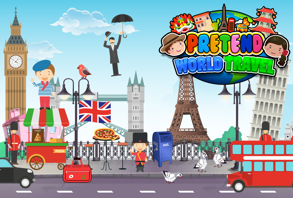 around the world travel game