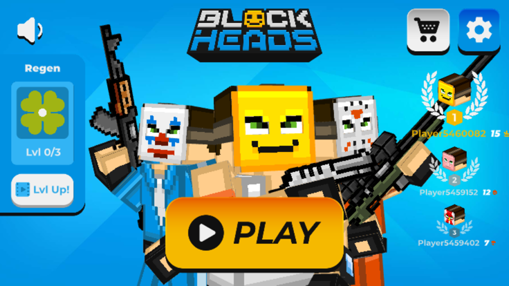 Blockheads Combat游戏截图