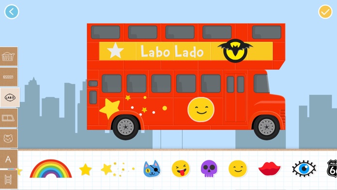 積木汽車2兒童遊戲（完整版）:警車消防車卡車創造和賽車遊戲游戏截图