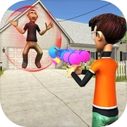 Yellow Neighbor Escape Game 3D