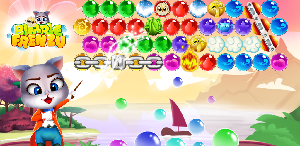 Panda Bubble Pop: Birds FREE游戏截图