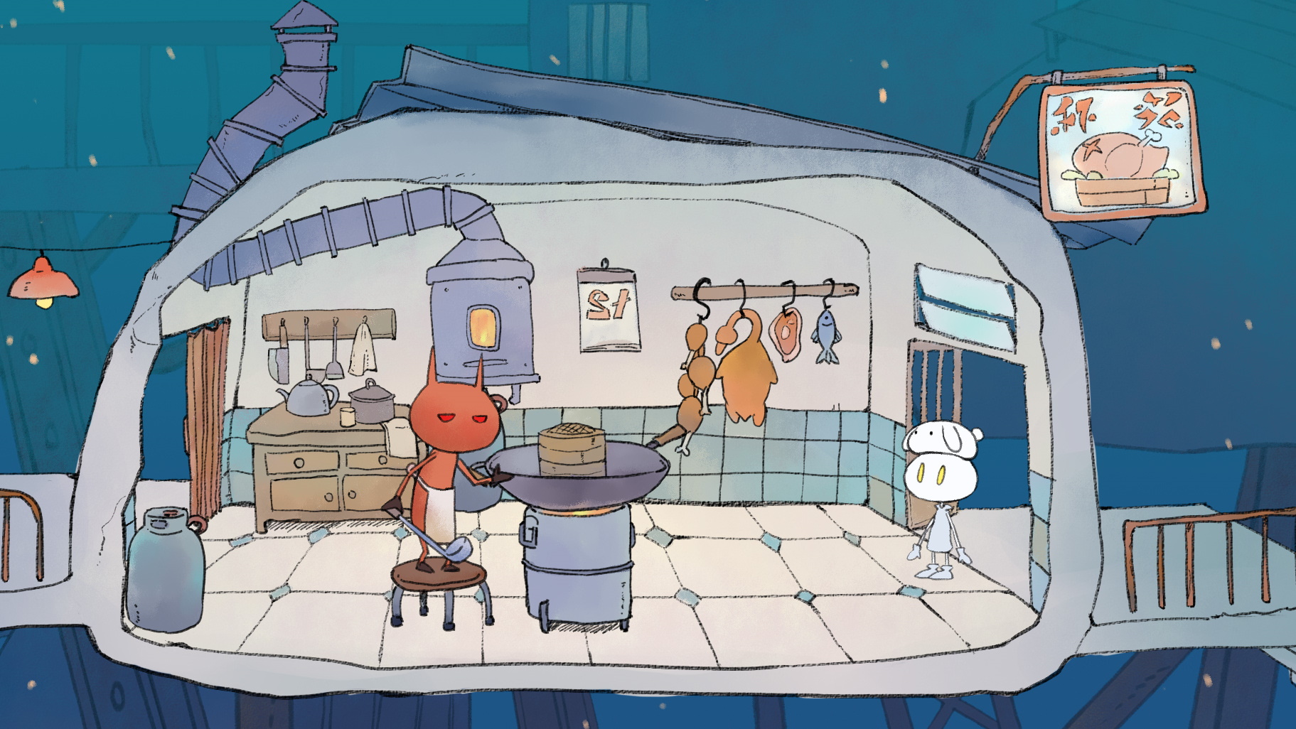 我走进储物柜门之后发生的事情游戏截图