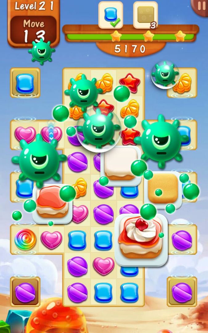 糖果连线游戏截图