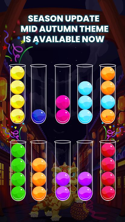 Ball Sort - Brain Puzzle Game游戏截图