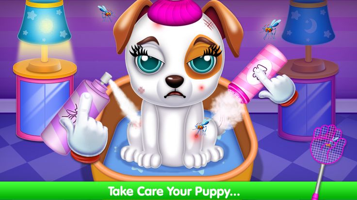 Cute Puppy Pet Care Game游戏截图