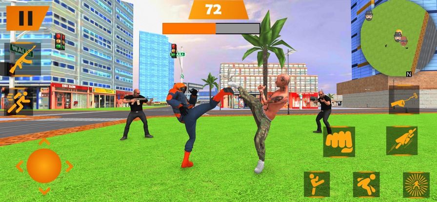 Super Rope Hero - City Rescue游戏截图