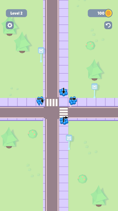 Crossing Challenge 3D游戏截图