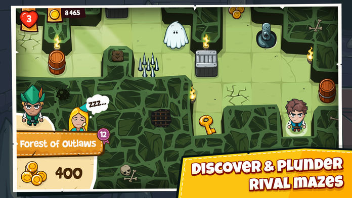 Screenshot of Maze Bandit
