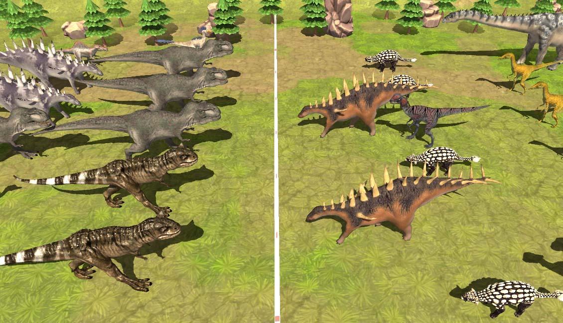 Screenshot of Jurassic Epic Dinosaur Battle Simulator Dino World