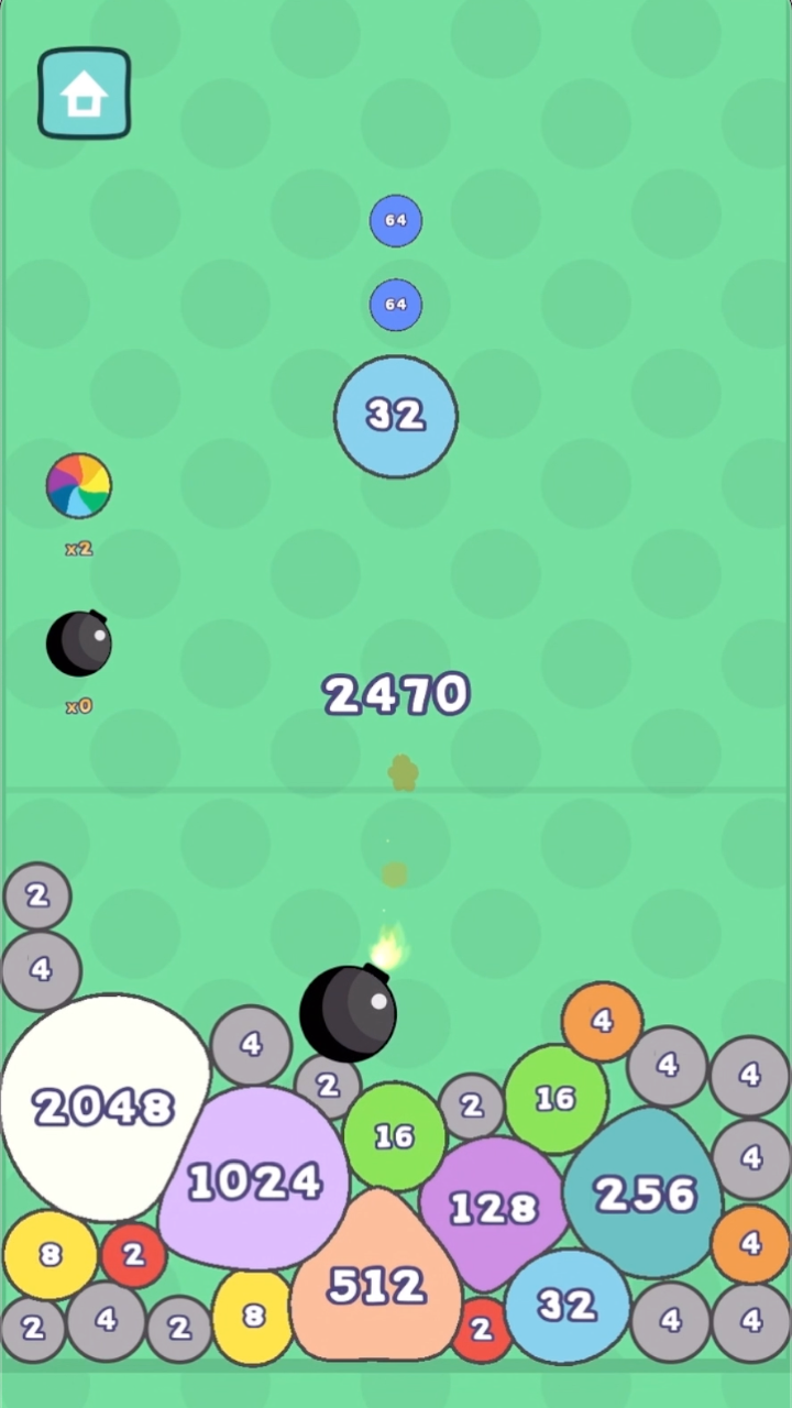 合成弹弹球游戏截图