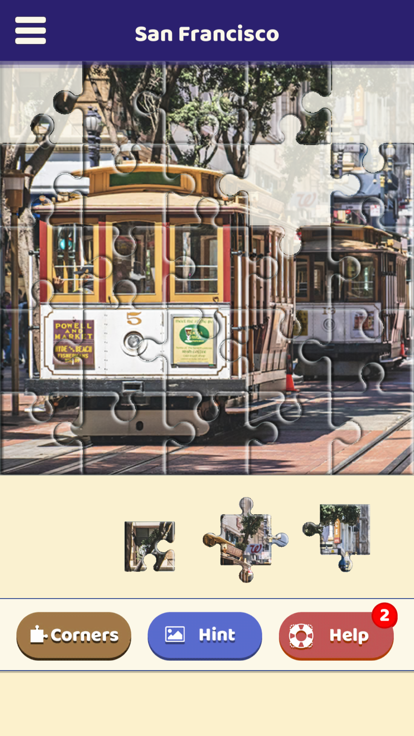 San Francisco Landmarks Puzzle游戏截图