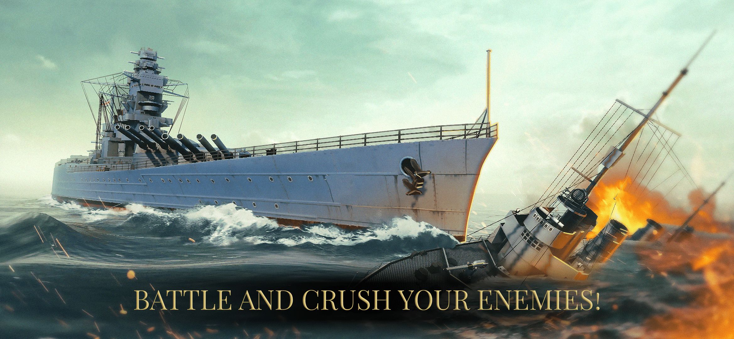 Screenshot of Navy War: Battleship Games