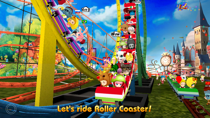 Theme Park Rider Online游戏截图