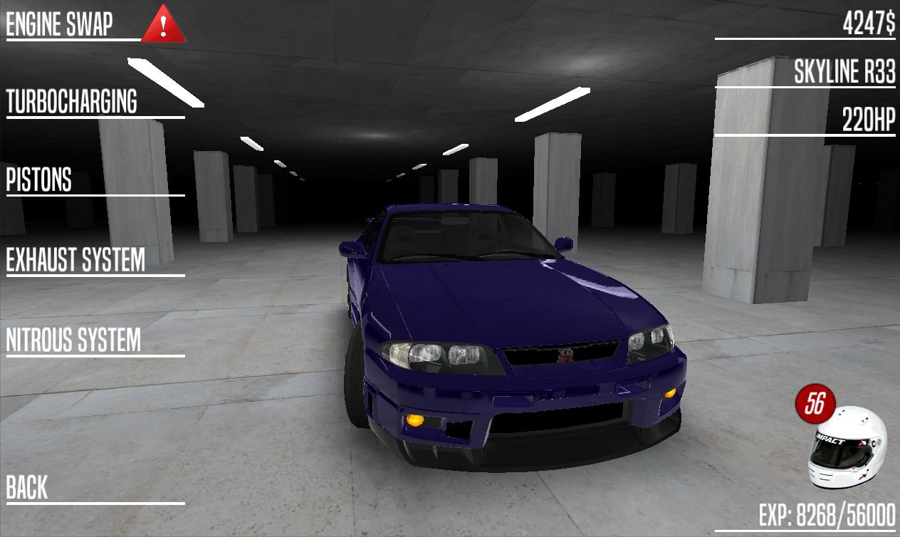 Screenshot of Japan Drag Racing 3D