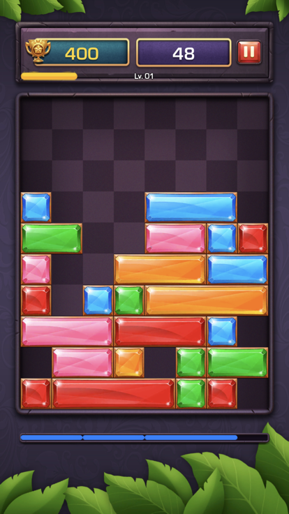 Drop Block Puzzle - Jewel Fun!游戏截图