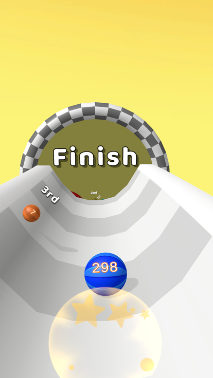Bumpy Ball Race游戏截图