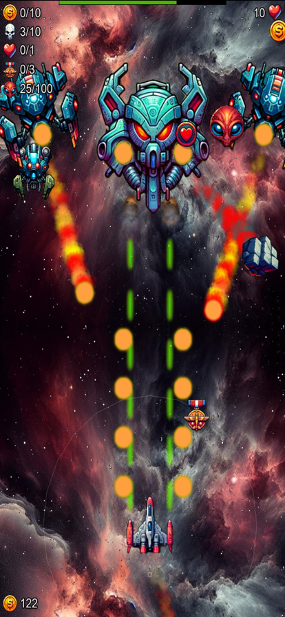 Space Wars: PVE Boss Battles游戏截图