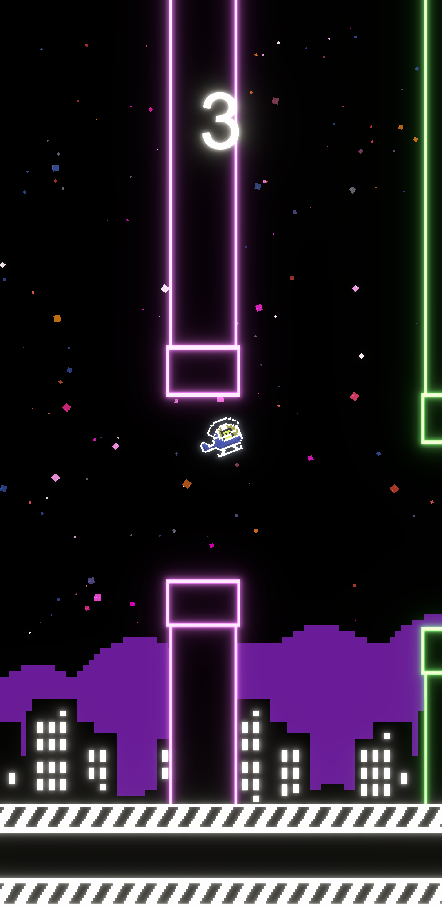 霓虹飞行游戏截图