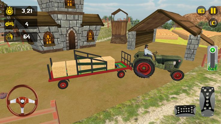 US Tractor Farming Games游戏截图