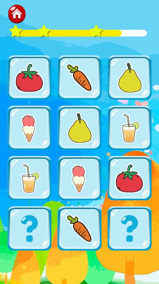 宝宝记忆游戏游戏截图