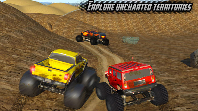 怪物卡车污垢竞速PRO 4x4 的越野传说游戏截图