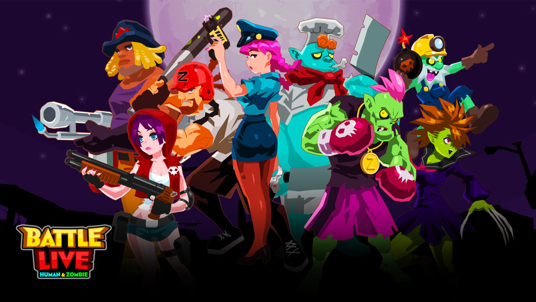 BattleLive: Zombie&Human - BattleRoyale MOBA