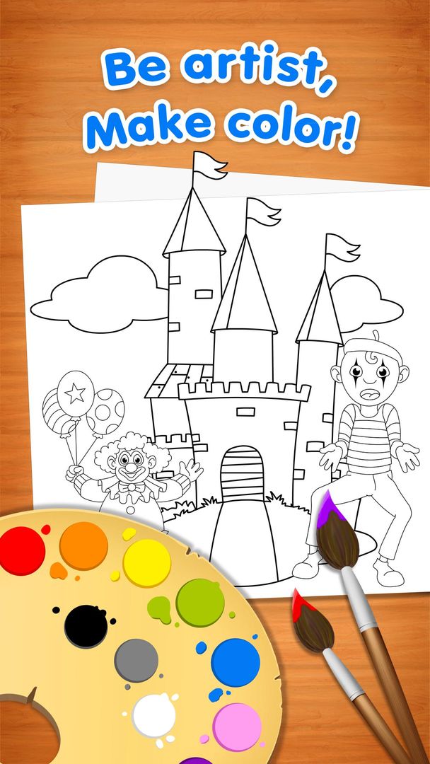Happy Colors - Coloring Book游戏截图