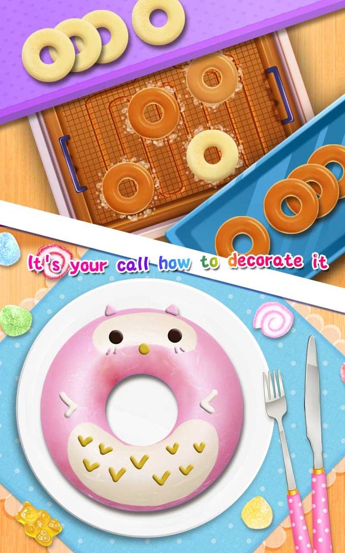 Screenshot of Donuts Maker Salon