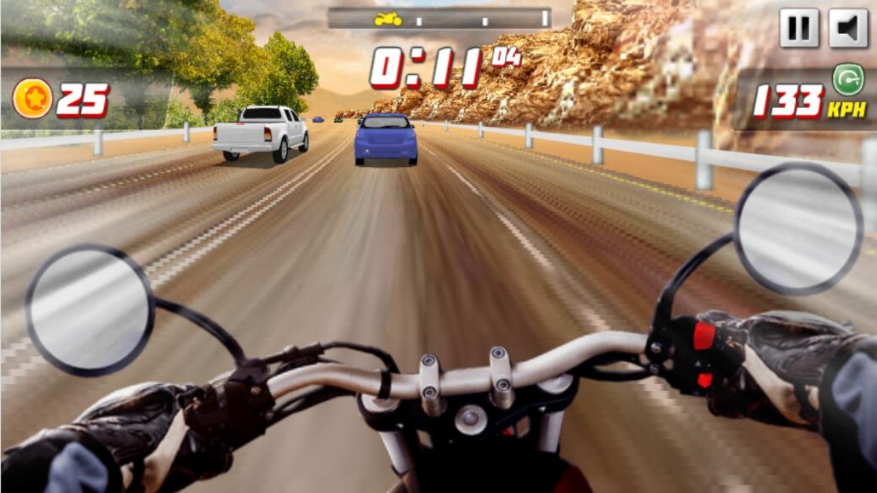 摩托车模拟器游戏截图