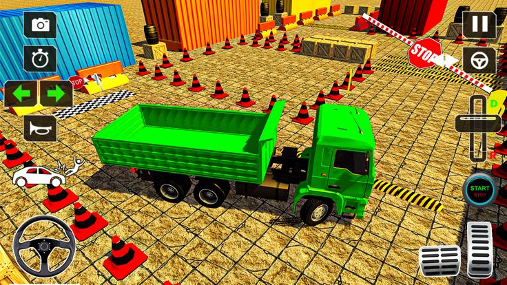 2021 年货车停车场游戏截图
