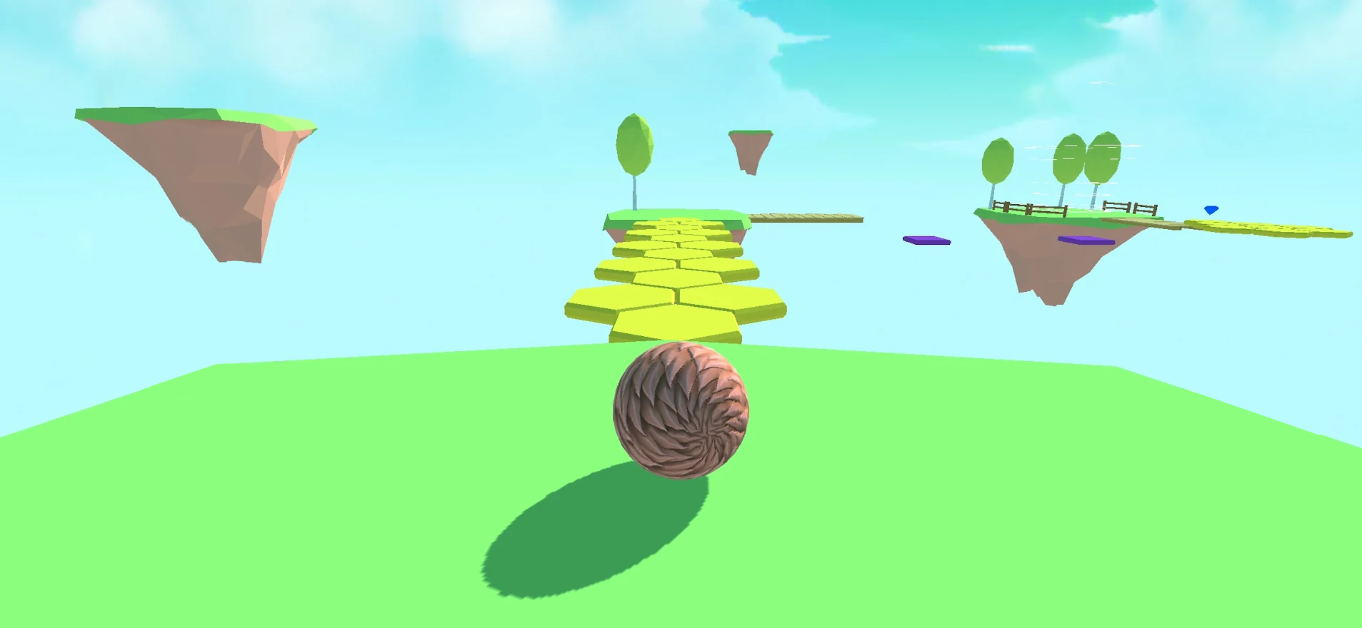 天空的滚球游戏截图