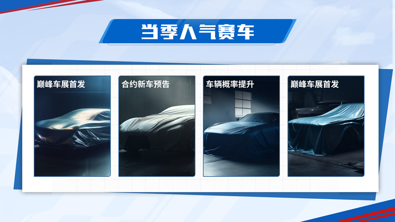 当季人气赛车