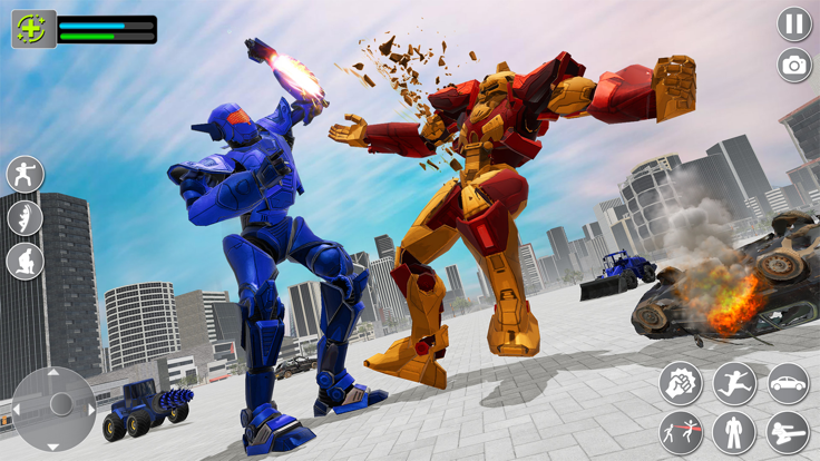 自行车机器人变形游戏游戏截图