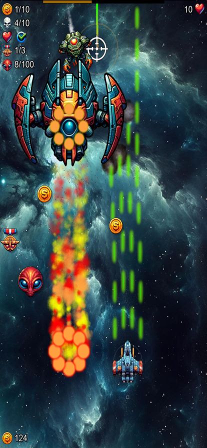 Space Wars: PVE Boss Battles游戏截图
