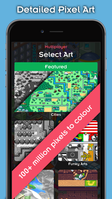 PiXX: Pixel Art Colouring Game游戏截图