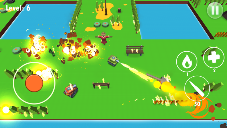 坦克冒险大作战游戏截图