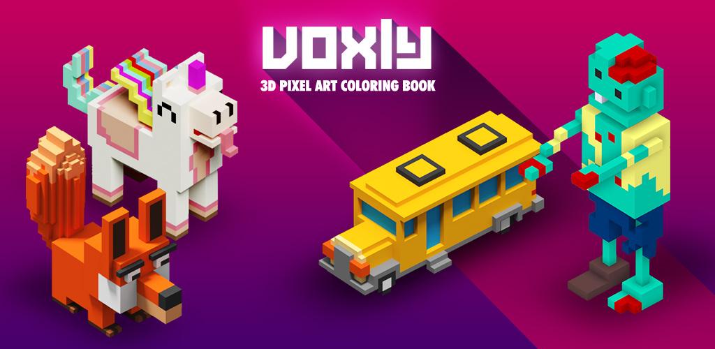 3D Color by Number with Voxels游戏截图