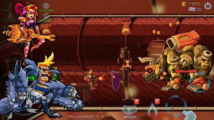 盔甲骑兵-经典横版过关街机游戏游戏截图