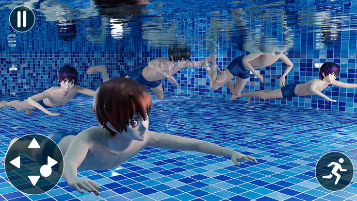 动漫男孩高中生活游戏截图