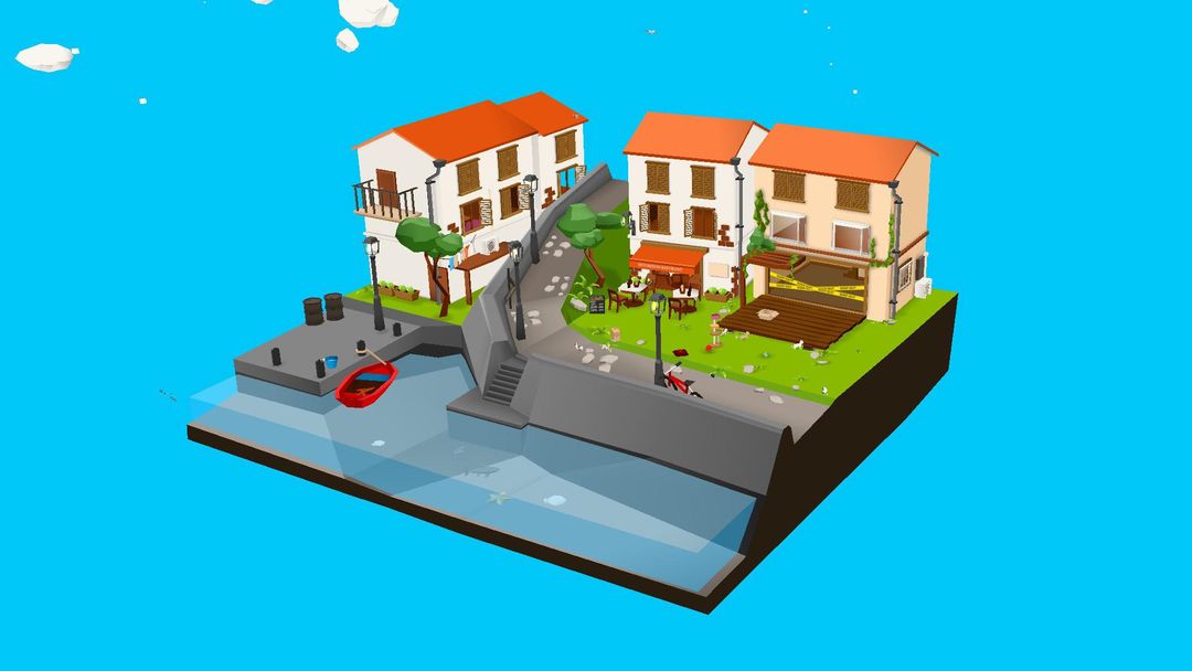 猫猫与鲨鱼游戏截图