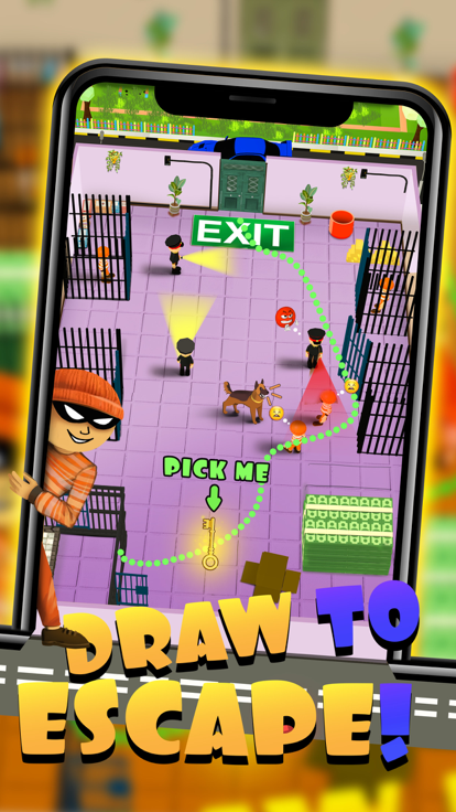 Thief Puzzle 3D: Draw to Save游戏截图