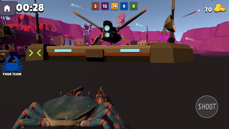 CRAB BATTLE CHAMPIONS GAME游戏截图