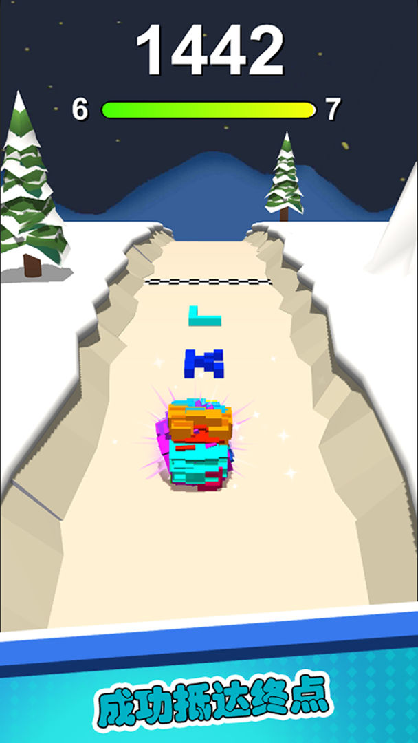 翻滚吧!粘粘球游戏截图