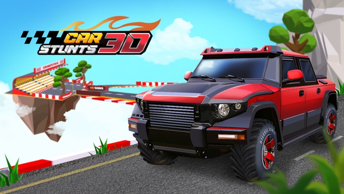 Car Stunts 3D - Sky Parkour游戏截图