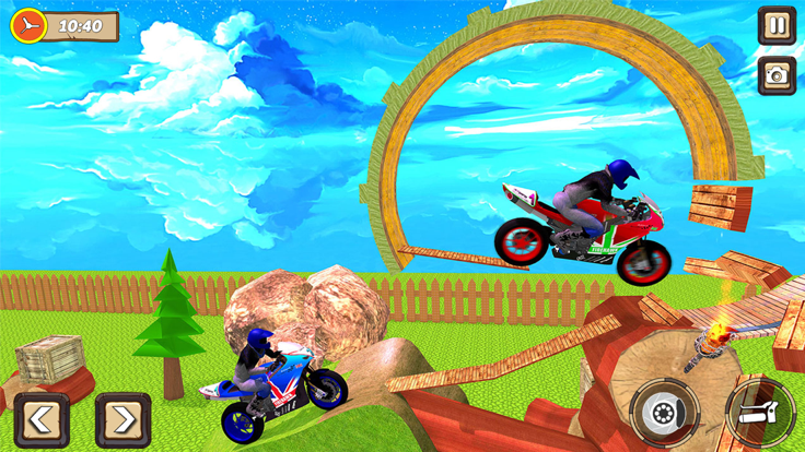 特技自行车摩托赛车的Xtreme游戏截图