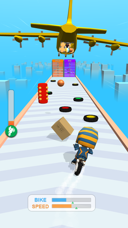 Bike Vs Hijacked Airplane游戏截图