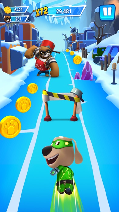 汤姆猫英雄跑酷游戏截图