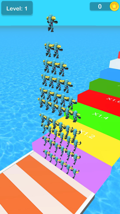 Robot Runner Game Count Master游戏截图